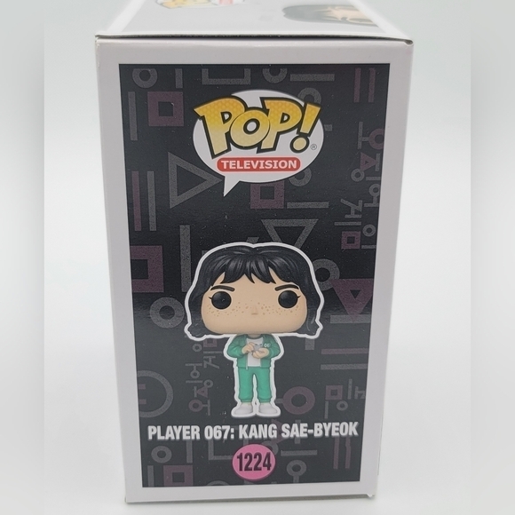 Funko Pop Squid Game 1224 Player 067: Kang Sae-Byeok NEW #1302 - Picture 3 of 7